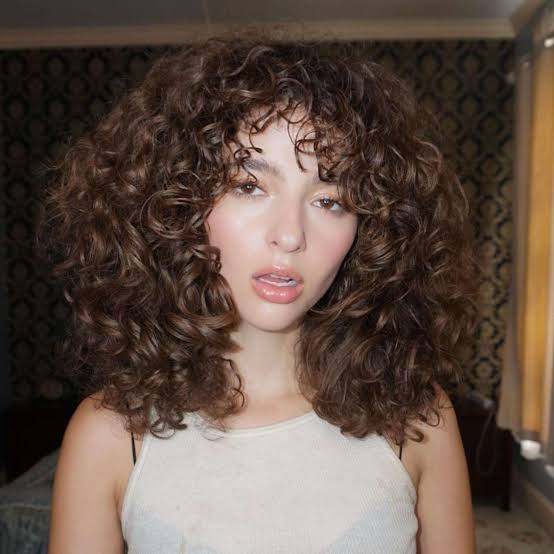 Collarbone Shag With Curtain Bangs Collarbone Shag With Curtain Bangs — Classy Hairstyles for Thick Hair