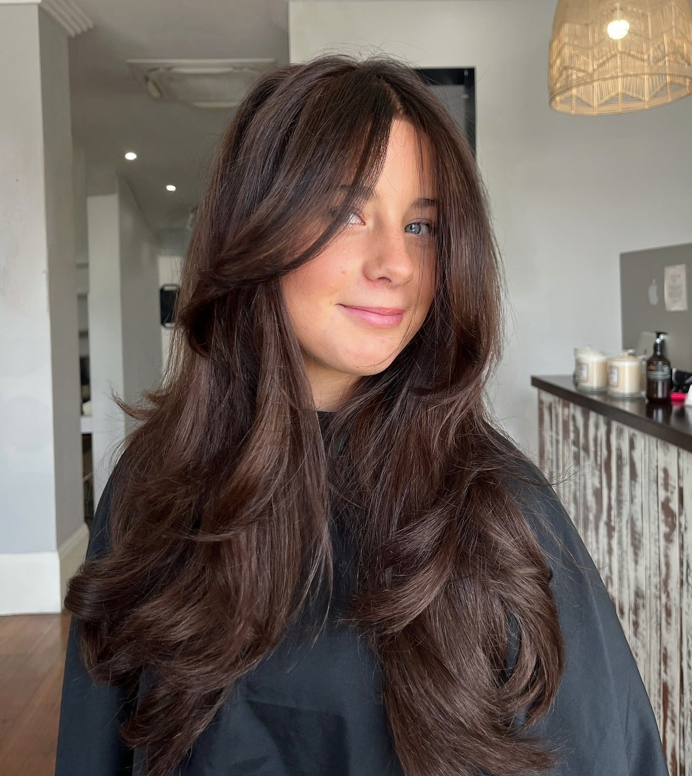 Chocolate Brown With Lighter Brown Highlights — Classy Highlights Brown Hair