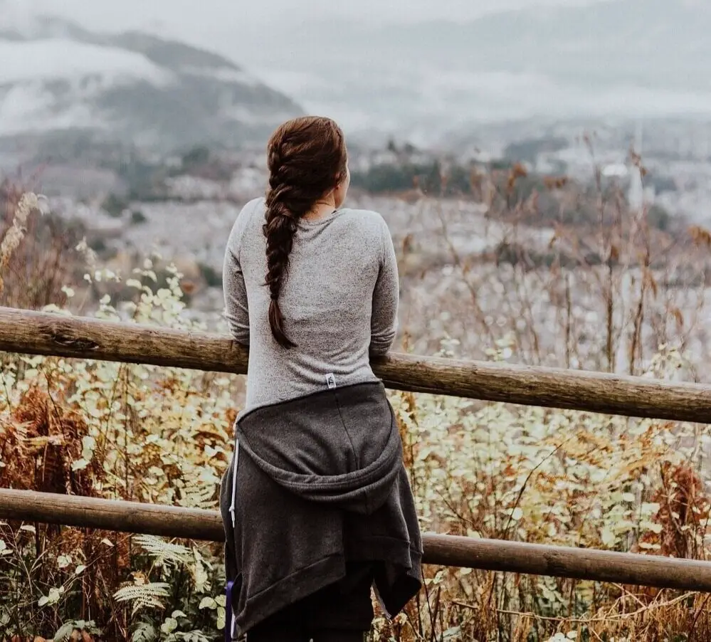 Single Side Braid In Dark Brown Single Side Braid In Dark Brown — Classy Hiking Hairstyles