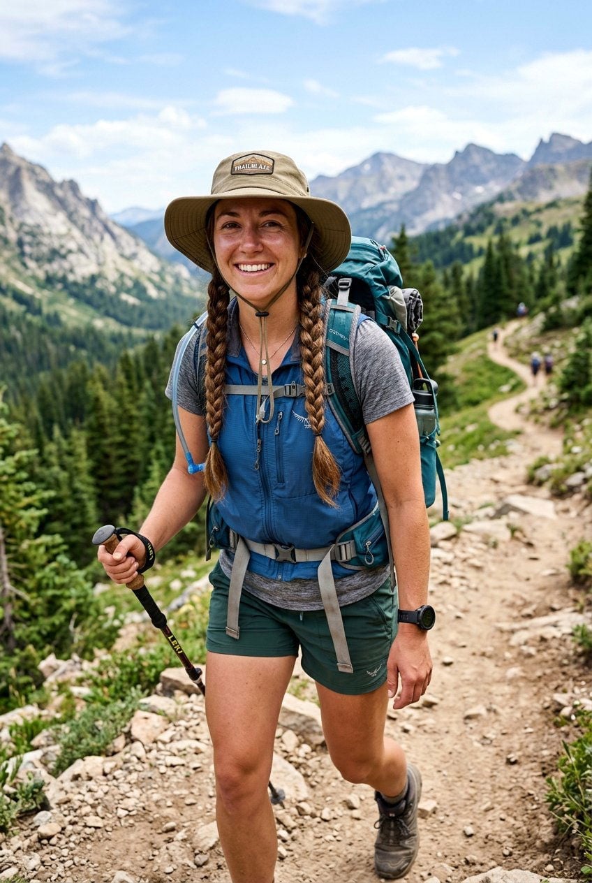 Two Neat Braids With Blonde Balayage Two Neat Braids With Blonde Balayage — Classy Hiking Hairstyles