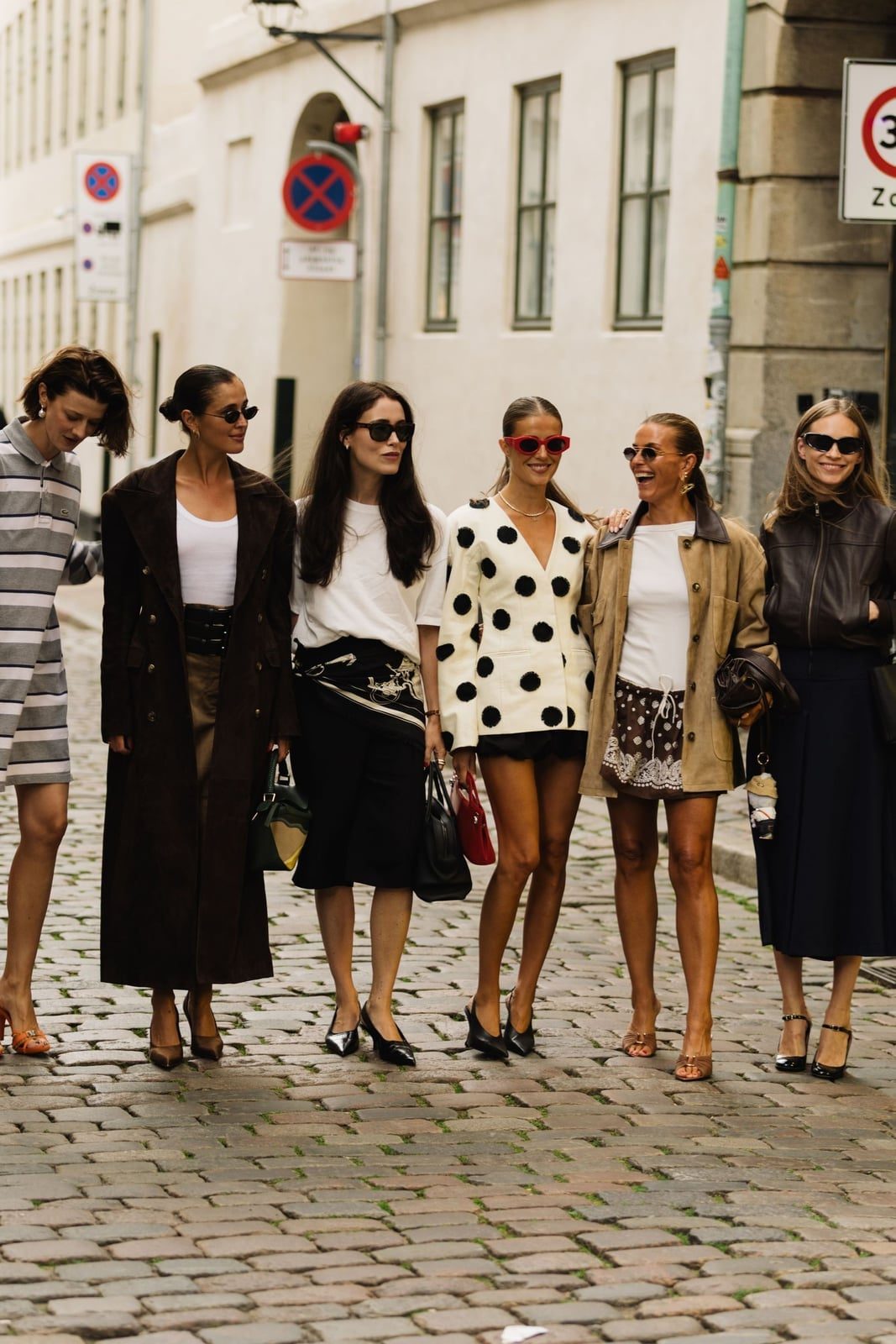 Polka Dot Jacket in Fashion Week Street Style — Classy Indie Outfits