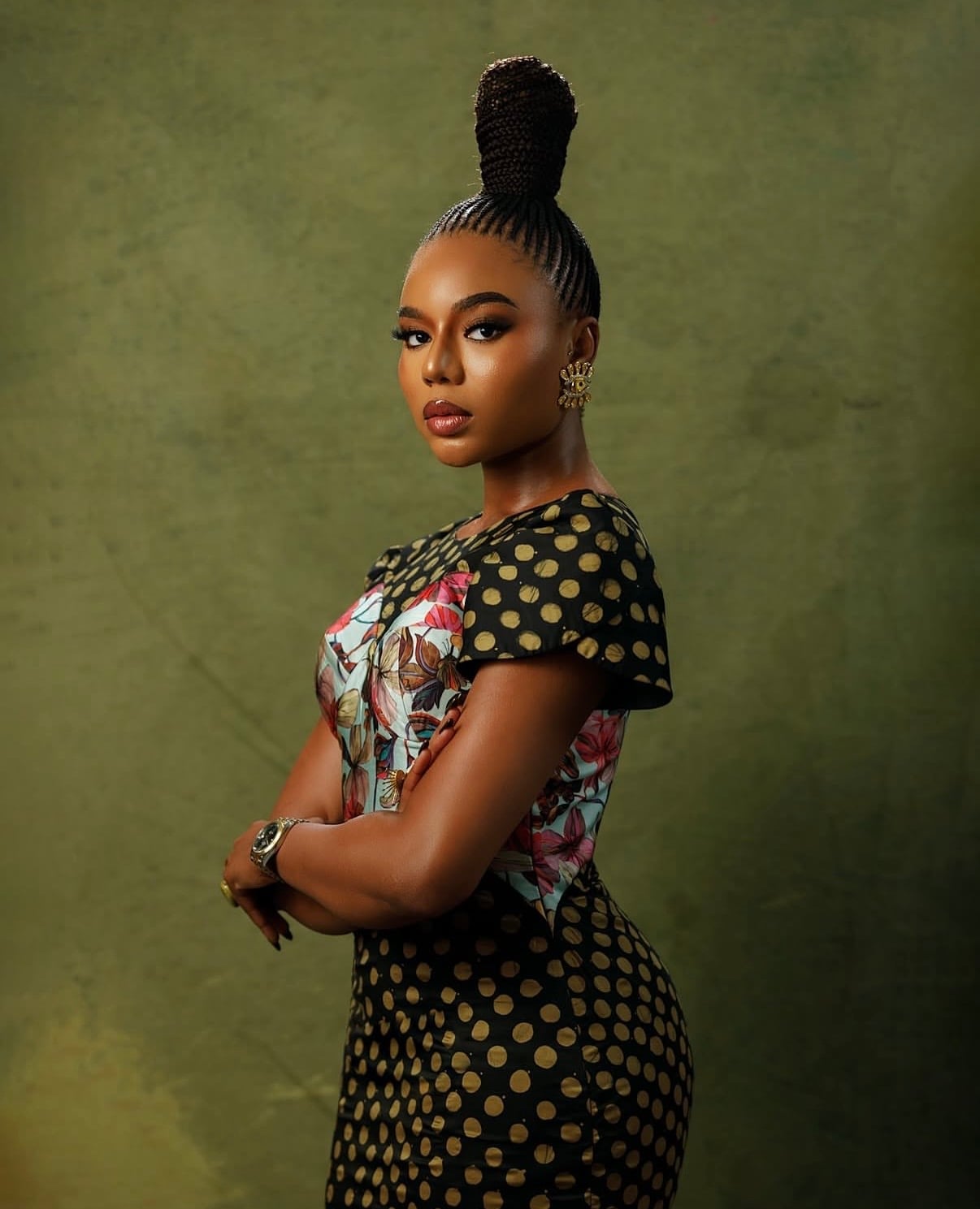 Polished Black Braided Updo — Classy Kinky Hair