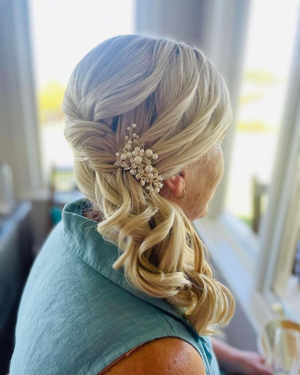 Long Blonde Half-Up Braided Style Long Blonde Half-Up Braided Style — Classy Length Hair