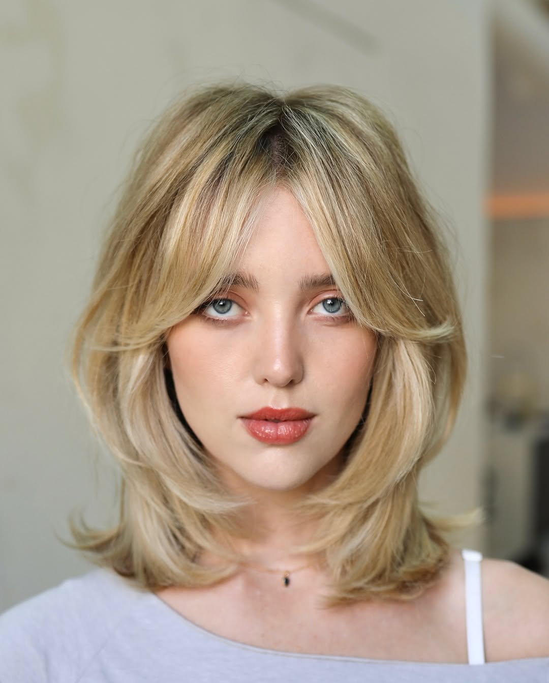 Layered Shag With Voluminous Blowout Layered Shag With Voluminous Blowout — Classy Length Hair
