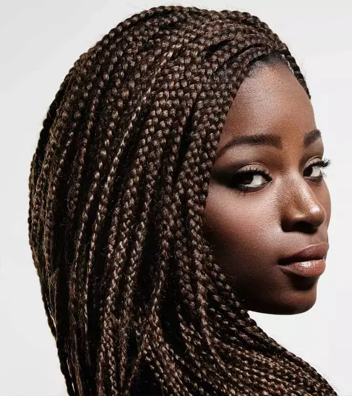 Uniform Medium Brown Box Braids Uniform Medium Brown Box Braids — Classy Long Braids