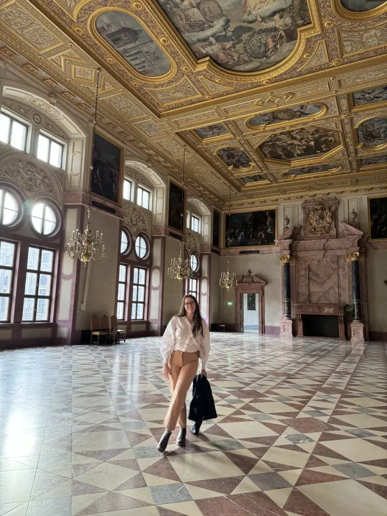 A Silk Blouse With Black Boots — Classy Museum Outfits