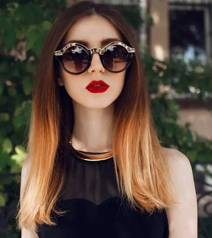 Back View Dimensional Ombre Loose Waves — Classy Ombre Hair