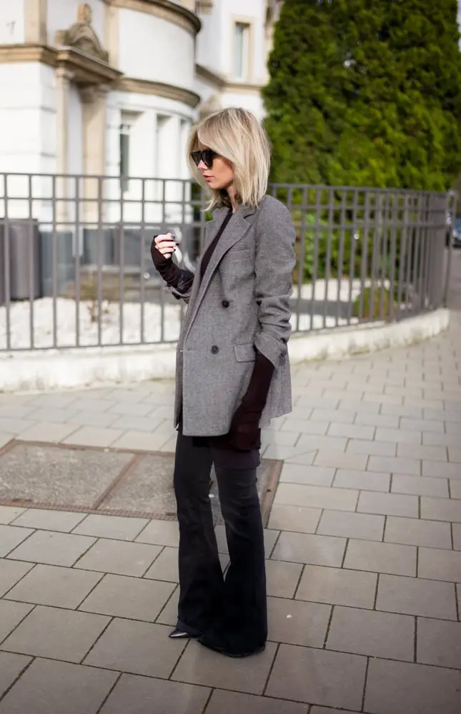 Oversized Gray Blazer Casual Chic Oversized Gray Blazer Casual Chic — Classy Oversize Outfits