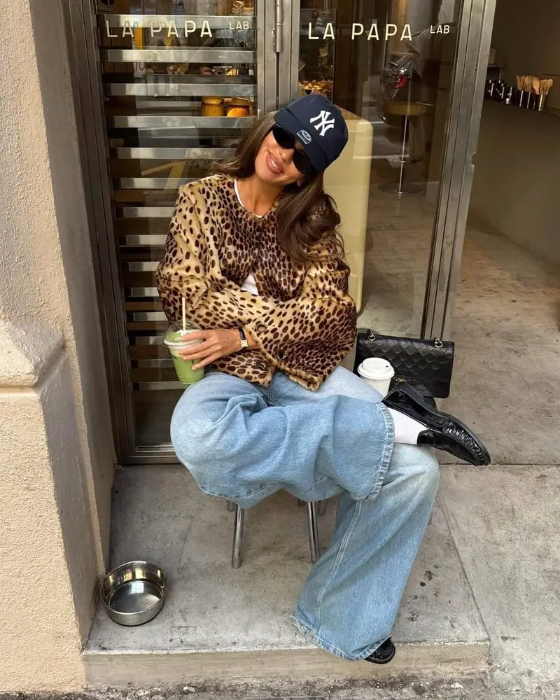 Oversized Leopard Print Jacket Oversized Leopard Print Jacket — Classy Oversize Outfits