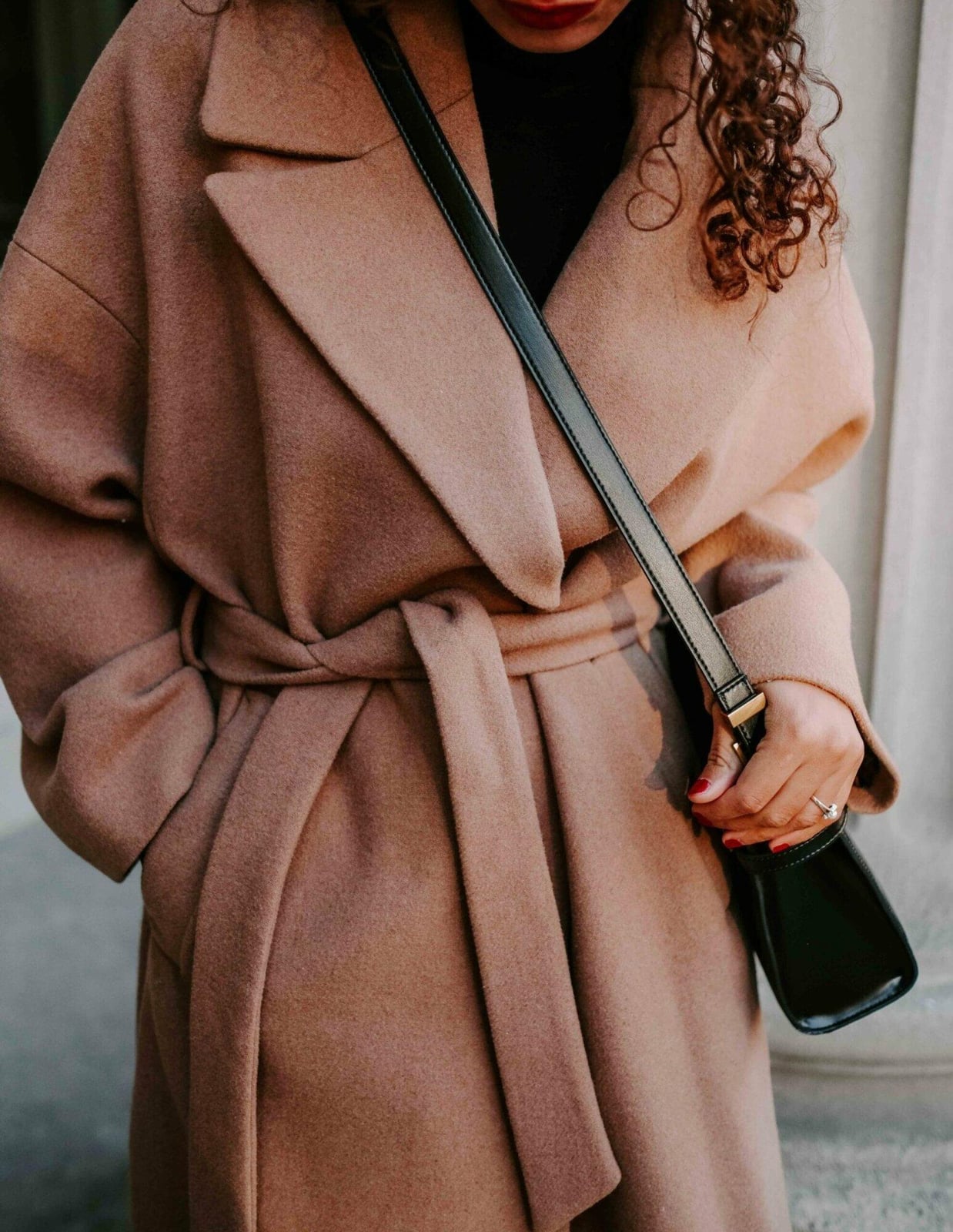 Oversized Belted Camel Coat Oversized Belted Camel Coat — Classy Oversize Outfits