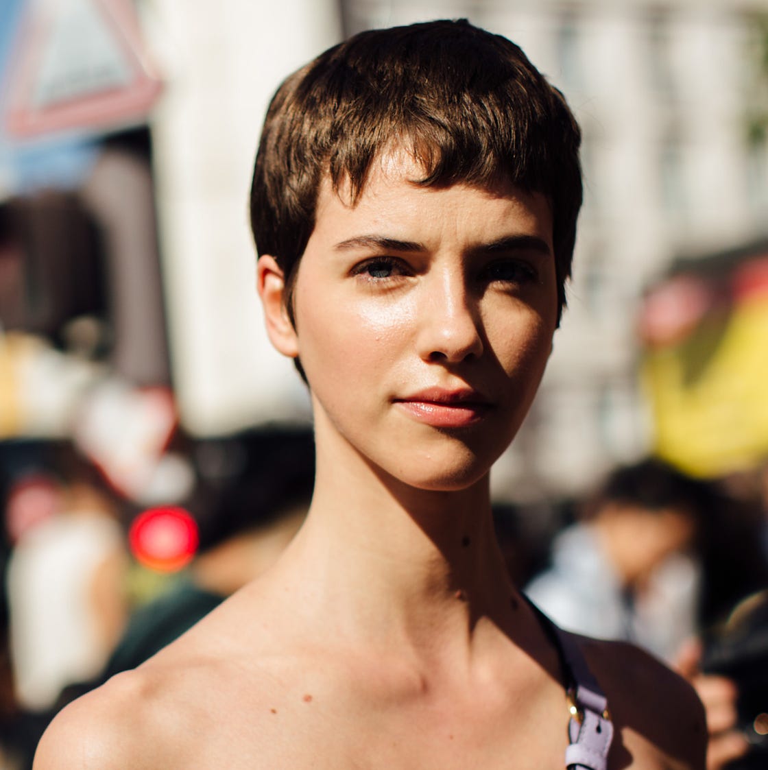 Short Dark Brown Pixie With Textured Fringe Short Dark Brown Pixie With Textured Fringe — Classy Pixie Cut