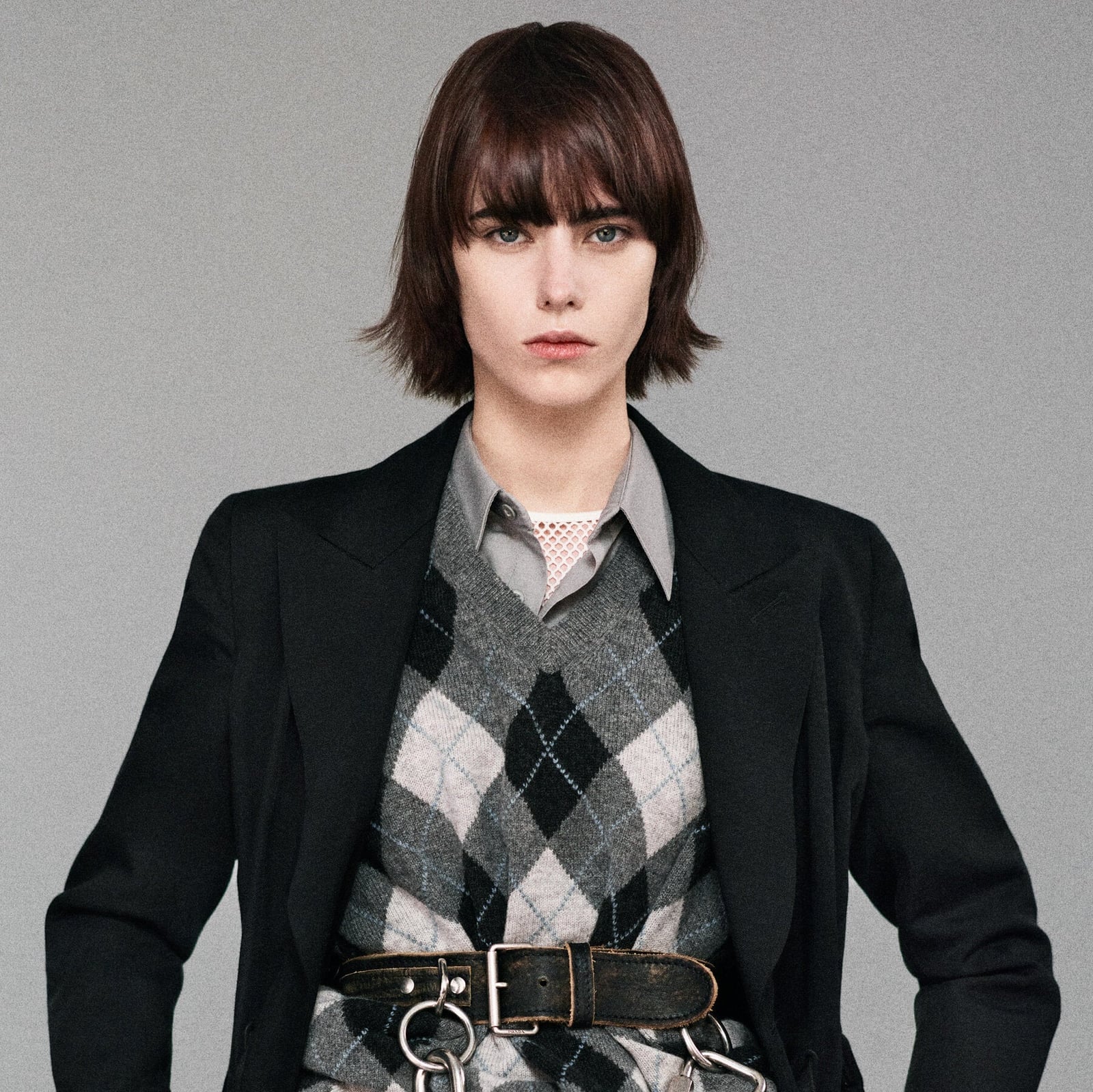 Argyle Vest and Blazer Smart Business Casual Argyle Vest and Blazer Smart Business Casual — Classy Preppy Style