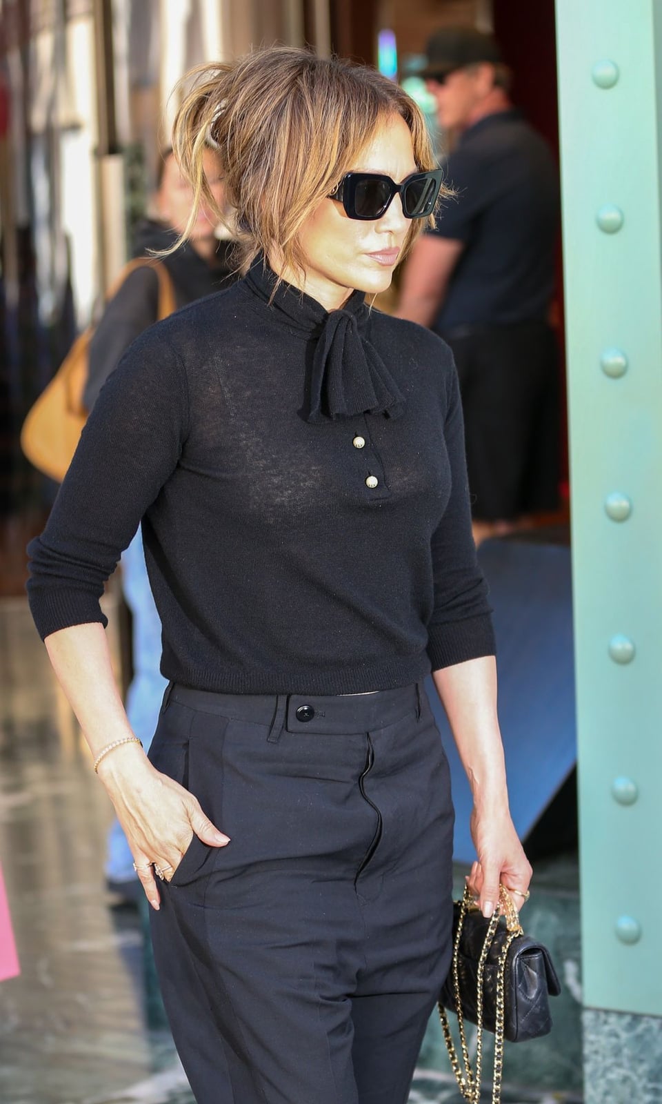 Mock-neck Top and Wide-Leg Trousers Classy Vibe Mock-neck Top and Wide-Leg Trousers Classy Vibe — Classy Preppy Style