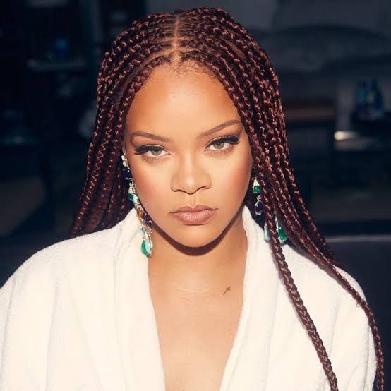 Mid-Back Box Braids In Medium Brown Mid-Back Box Braids In Medium Brown — Classy Red Braids