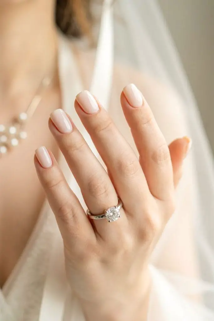 Medium Soft Square Nude Gloss Medium Soft Square Nude Gloss — Classy Ring Nails