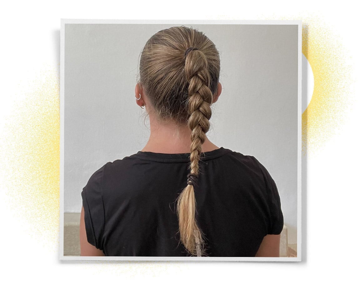 Thick Blonde Braided Mid-Back Style — Classy Running Hairstyles