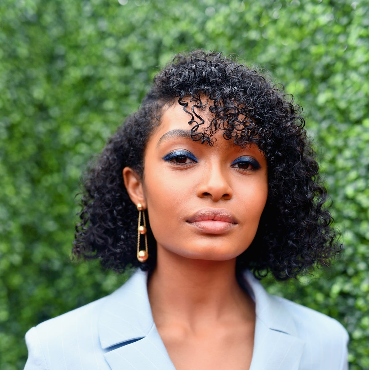 Chin Length Black Curly Bob Chin Length Black Curly Bob — Classy Short Curly Hair