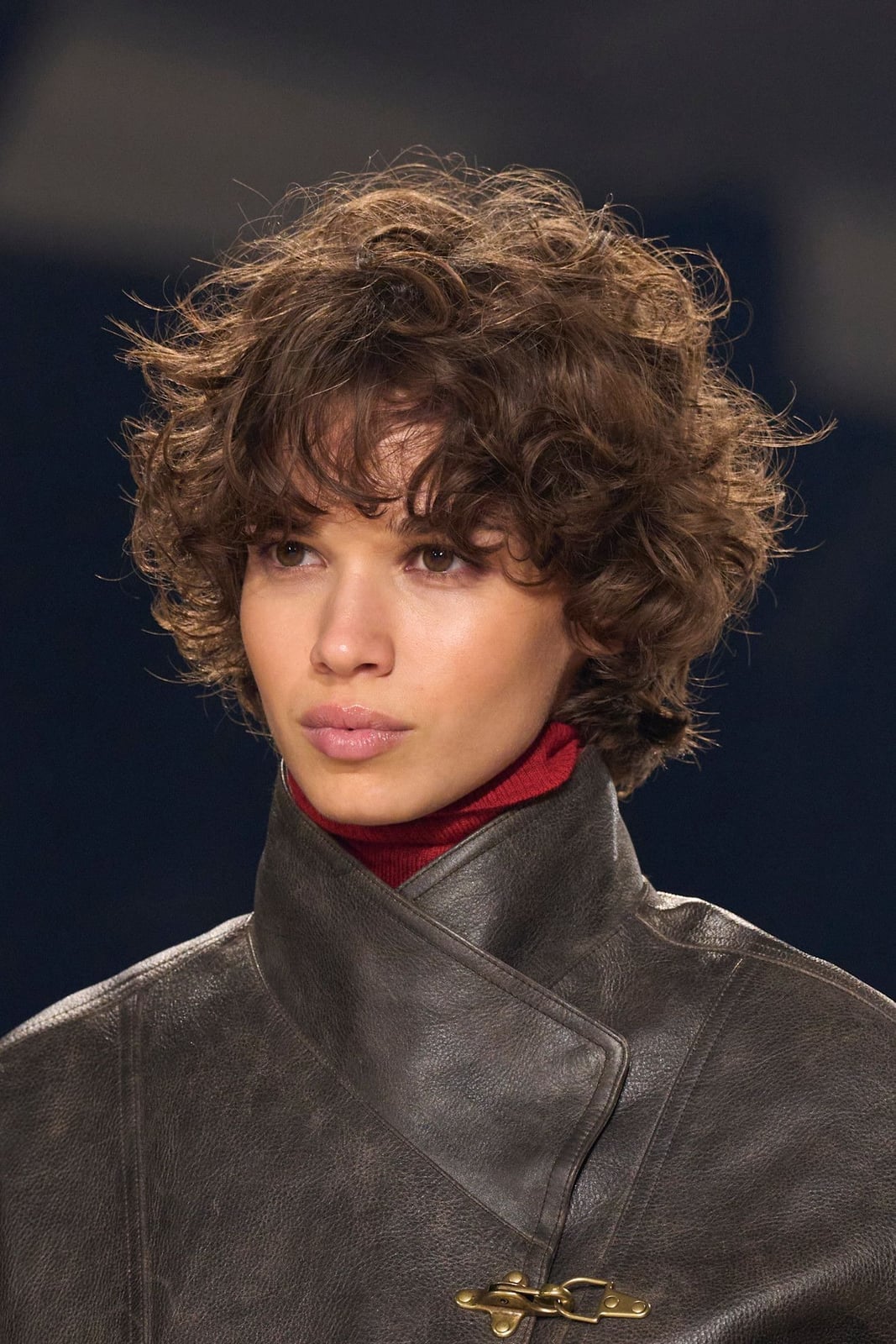 Ear Length Layered Dark Brown With короткая стрижка с слоями Ear Length Layered Dark Brown With короткая стрижка с слоями — Classy Short Curly Hair