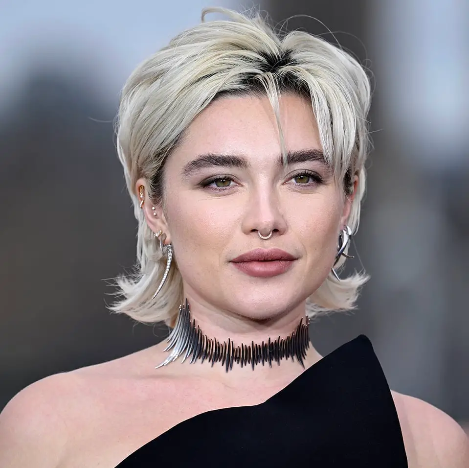 Chin Length Platinum Blonde Pixie Chin Length Platinum Blonde Pixie — Classy Short Hair Pixie