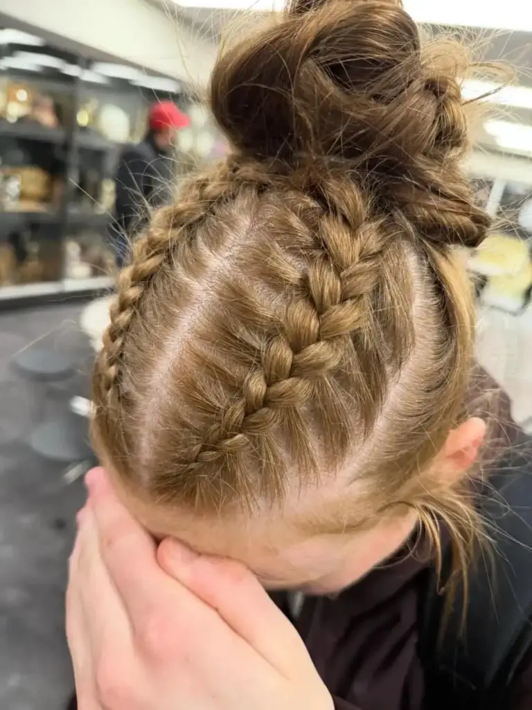 Thick Single Braid — Classy Softball Hair