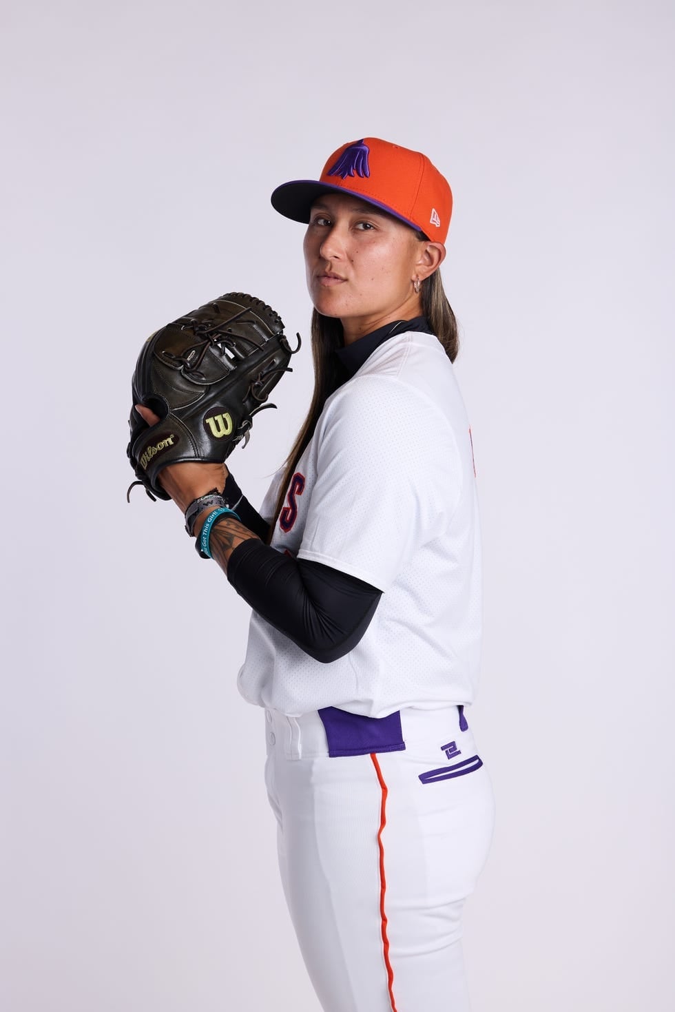 Neat Dark Brown Ponytail — Classy Softball Hair