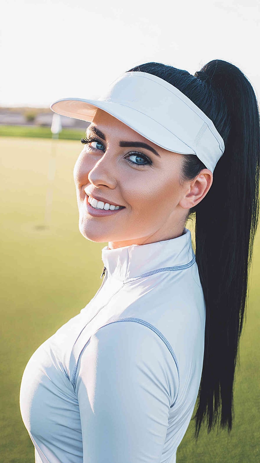 Sleek Mid-Back Ponytail Sleek Mid-Back Ponytail — Classy Sports Hair