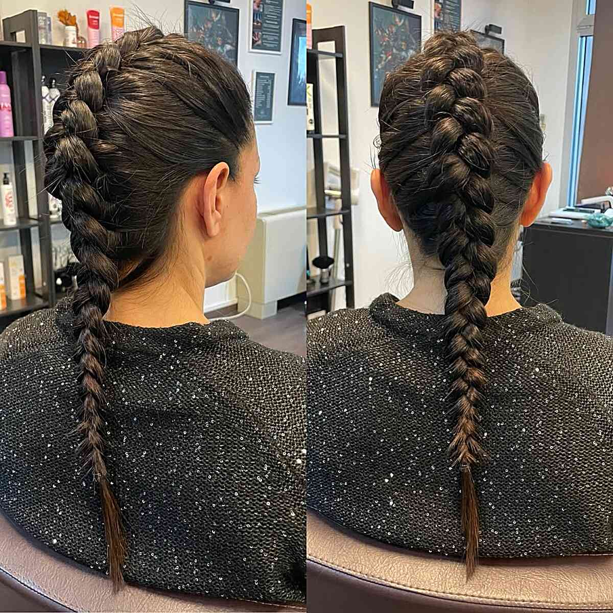 Dark Brown Fishtail Braid Dark Brown Fishtail Braid — Classy Sports Hair