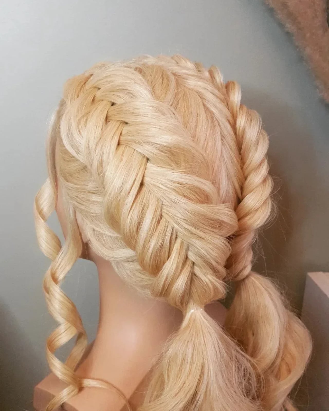 Braided Crown With Curls Braided Crown With Curls — Classy Sports Hair