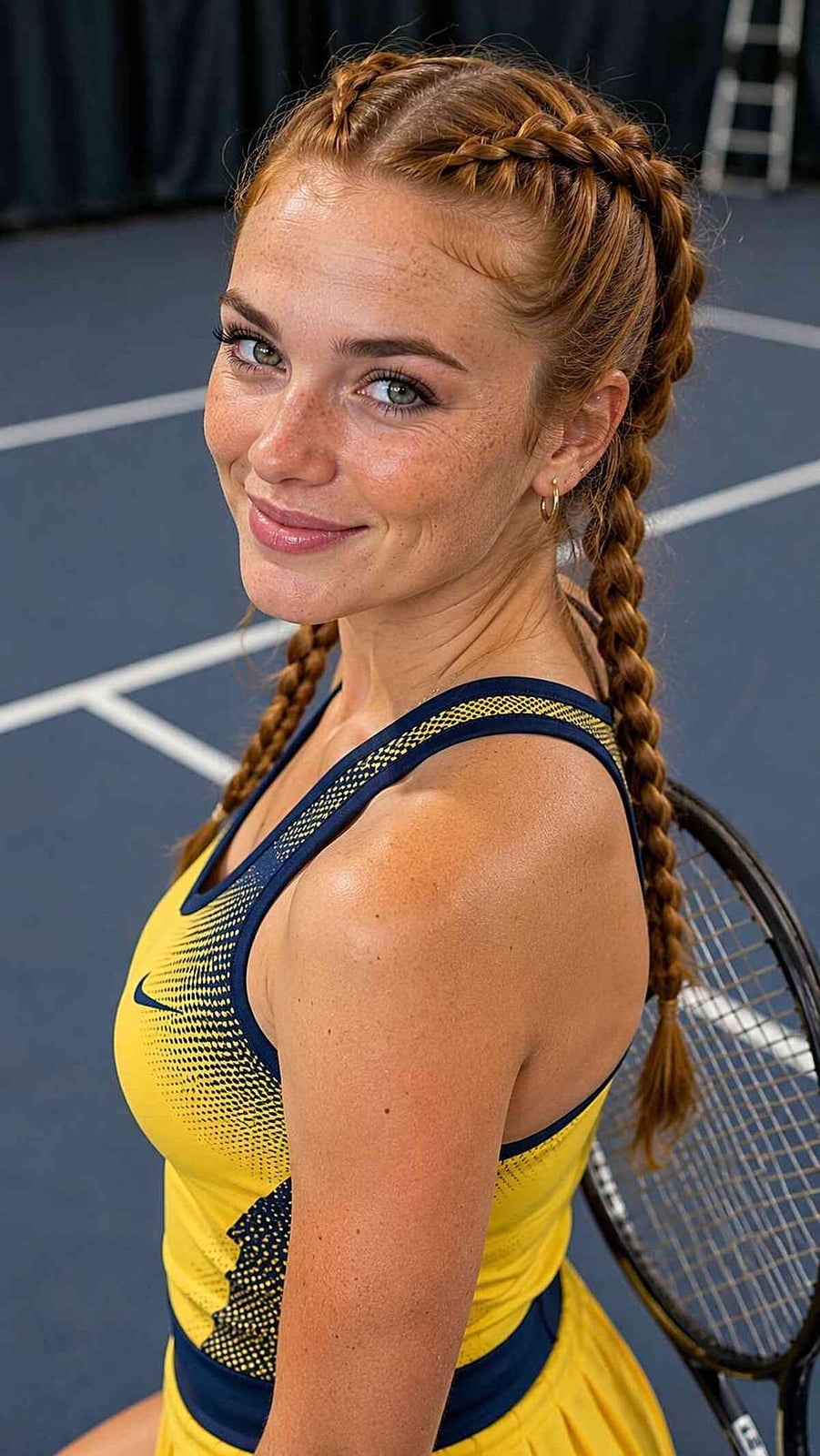 Two Mid-Back Braids Two Mid-Back Braids — Classy Sports Hair