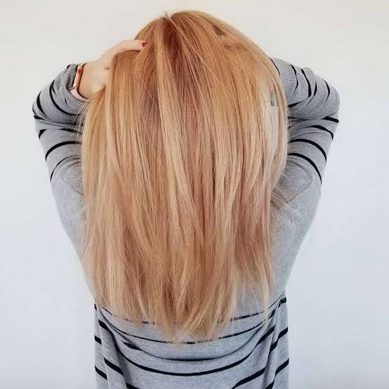 Mid-Back Straight Strawberry Blonde Mid-Back Straight Strawberry Blonde — Classy Strawberry Blonde