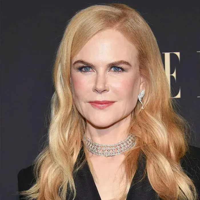 Collarbone Layers Soft Waves Side Part Collarbone Layers Soft Waves Side Part — Classy Strawberry Blonde