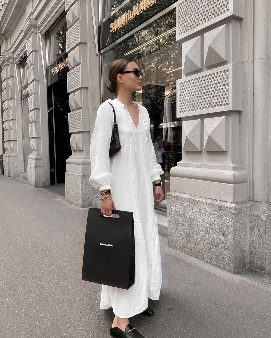 Le Fashion: I Can't Stop Buying and Wearing Breezy White Dresses