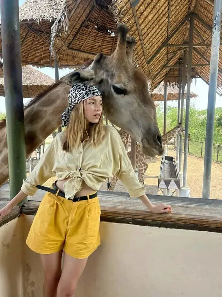 Yellow Linen Shirt and Shorts with Headscarf Yellow Linen Shirt and Shorts with Headscarf — Classy Zoo Outfits