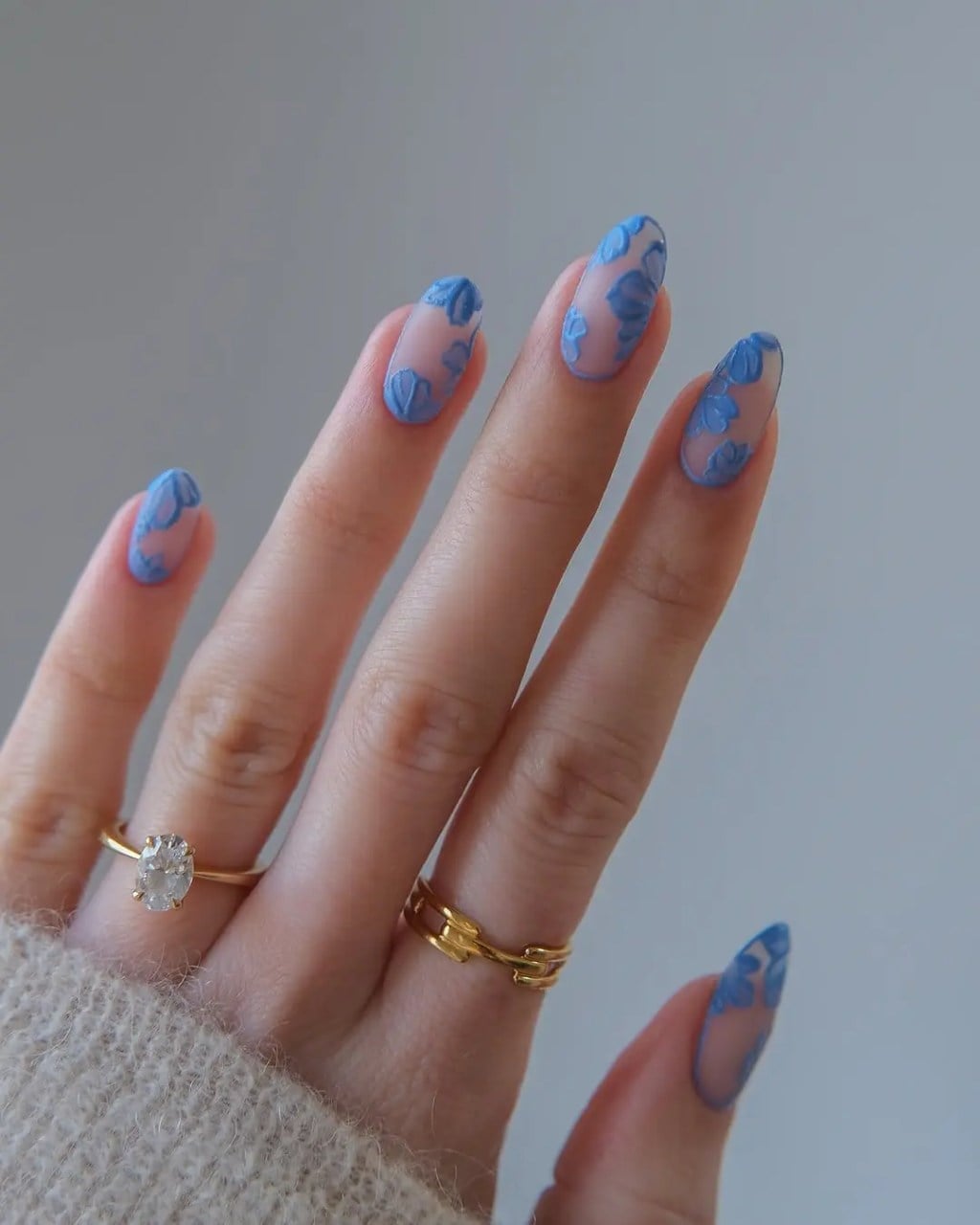 46 Blue Nail Designs for 2026: Baby Blue, Navy & More