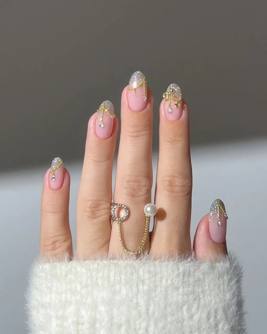 Medium Almond Cat Eye Nails with 3D Snake Scales — Easy 3D Nails