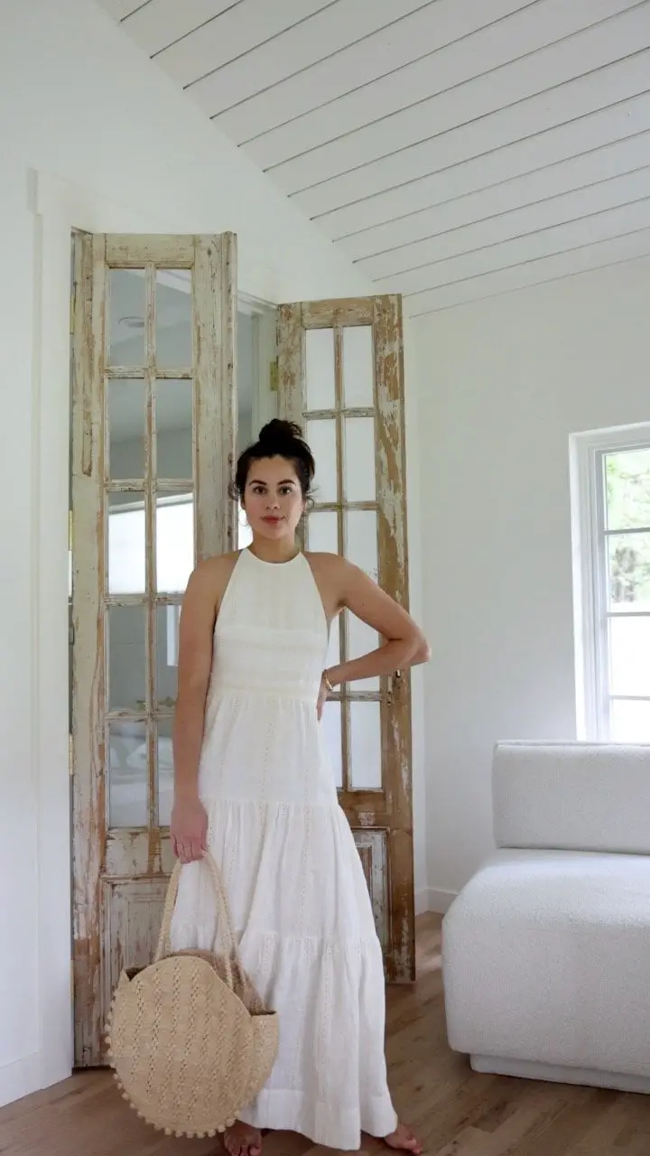 Matching Linen Suit with Oversized Blazer — Elegant Hot Weather Outfits
