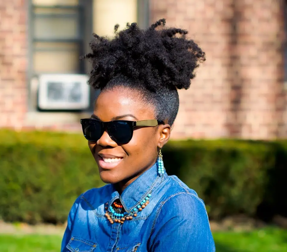 Voluminous High Ponytail Puff — Simple 4b Hairstyles