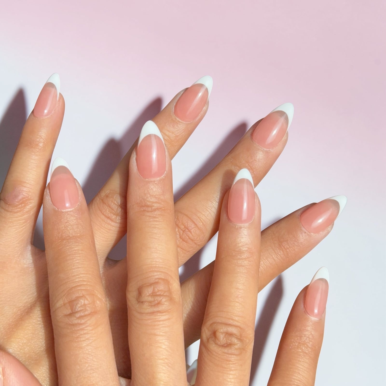 Classic White French Tip Short Almond Nails Classic White French Tip Short Almond Nails — Simple Almond French Tip Nails