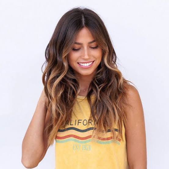 Shoulder Length With Caramel and Blonde Balayage Shoulder Length With Caramel and Blonde Balayage — Simple Balayage Highlights