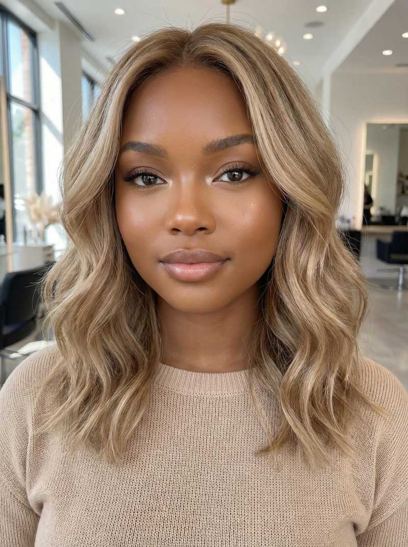 Hairstyle Ideas: Blonde Hair on Brown and Dark Skin