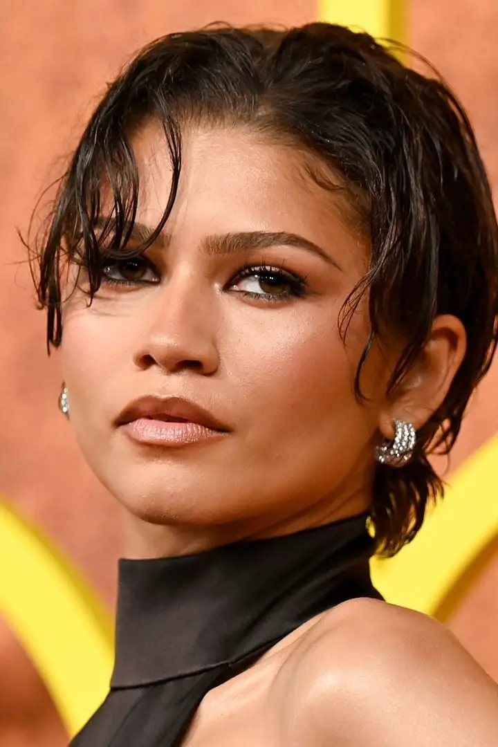 Sleek Bixie With Wet Look Styling — Simple Bixie Haircut