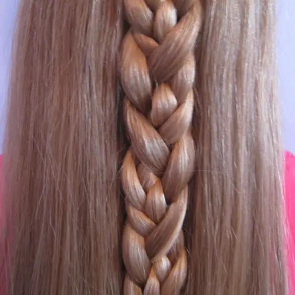 Long Honey Blonde Classic Three-Strand Braid Long Honey Blonde Classic Three-Strand Braid — Simple Blonde Braids