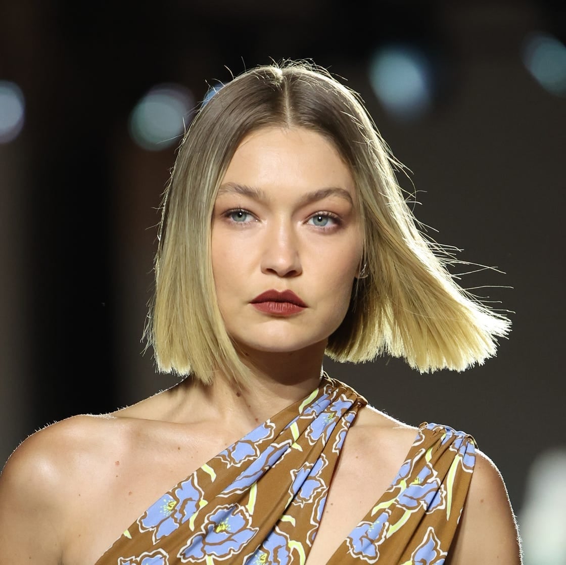 Collarbone Bob With Ash Balayage — Simple Blunt Bob