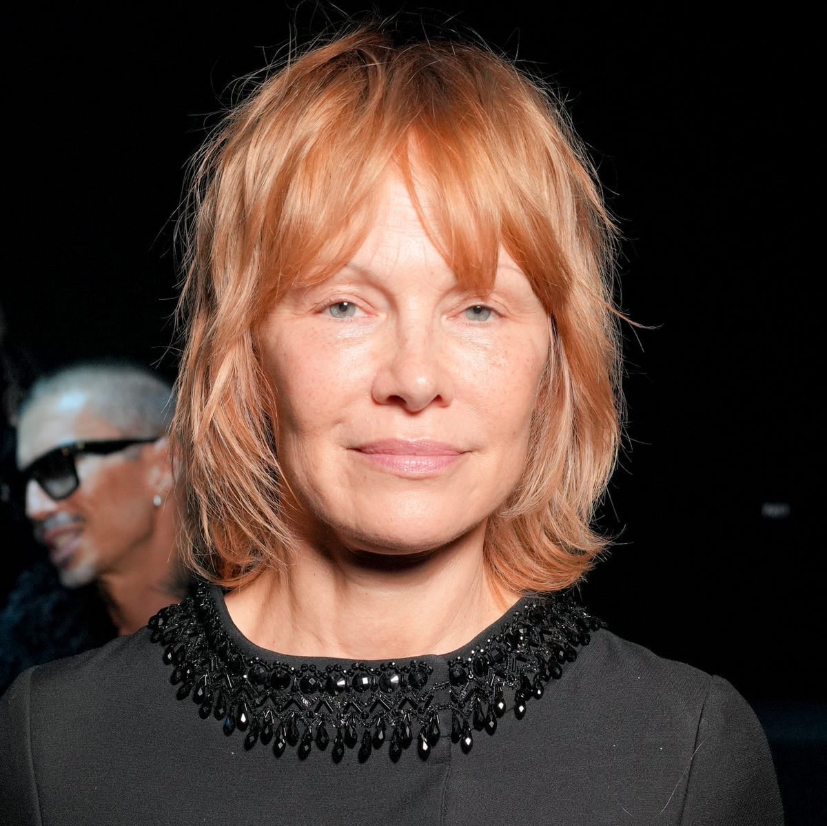 Textured Chin Bob Wispy Bangs, Light Brown — Simple Bob for Fine Hair