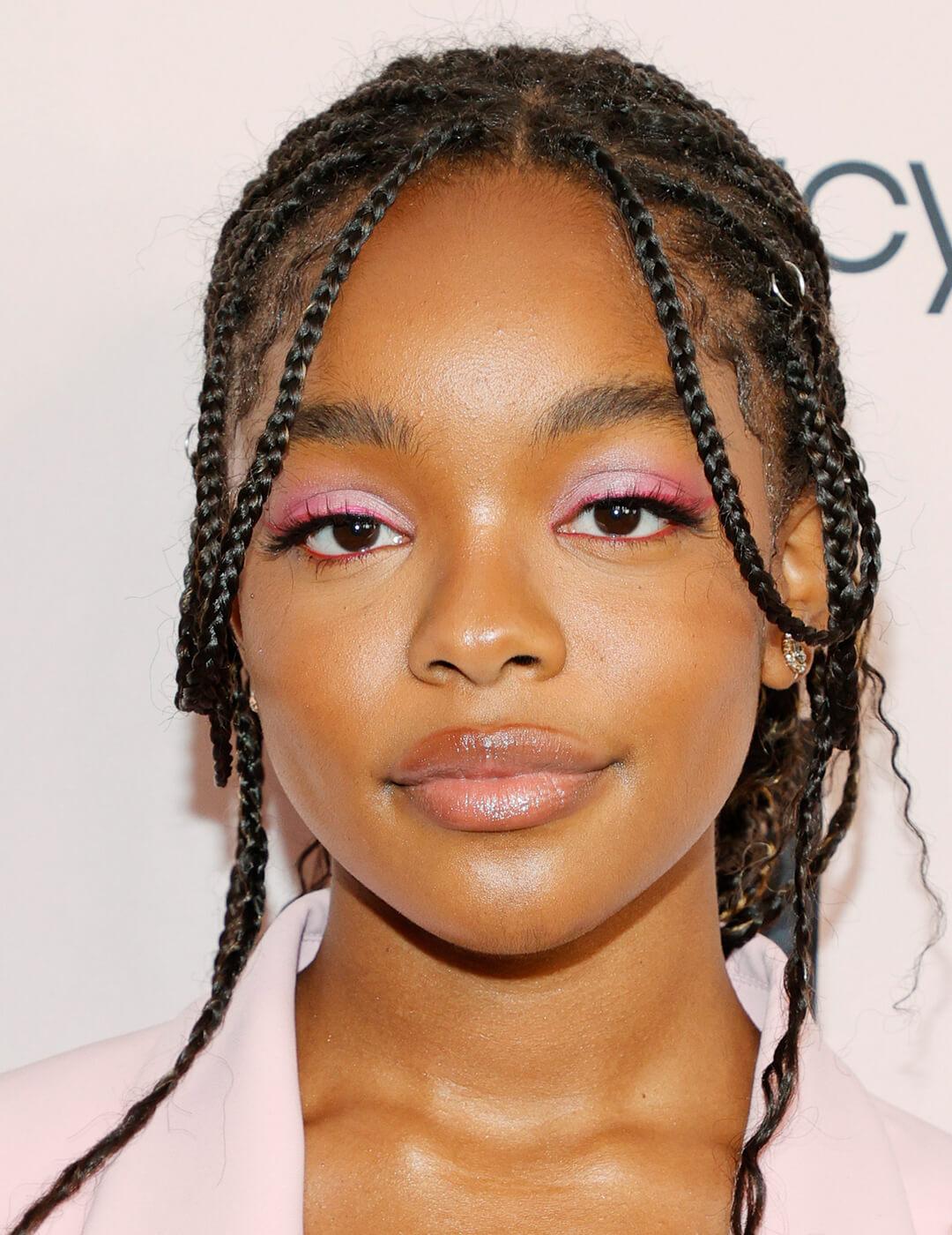 Dark Brown Box Braids With Clear Beads and Adding A Decorative Touch Dark Brown Box Braids With Clear Beads and Adding A Decorative Touch — Simple Box Braids