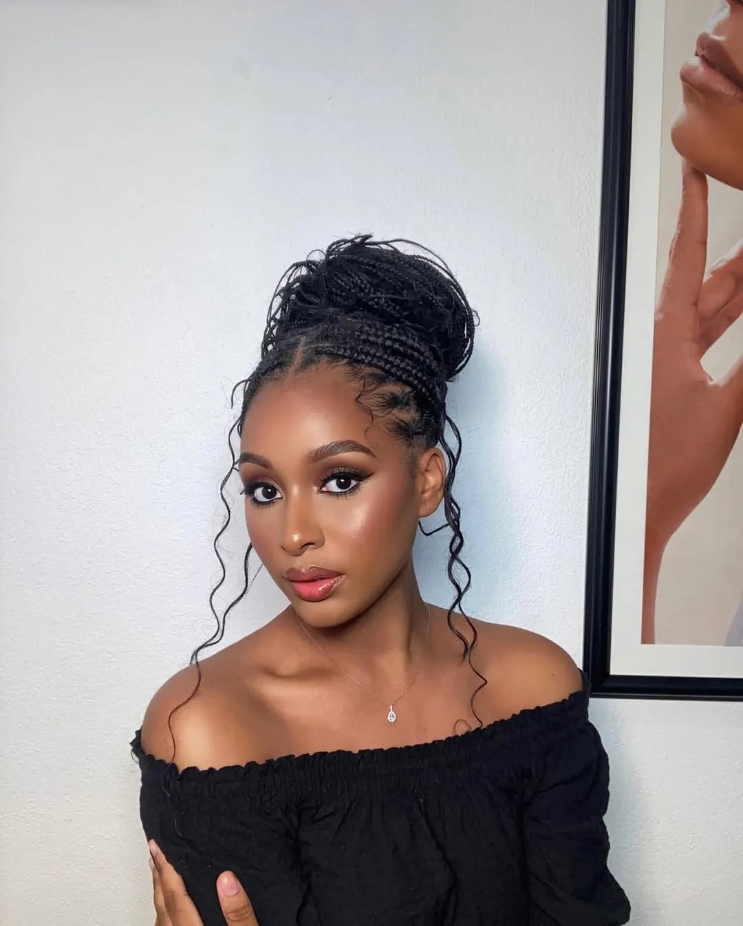Wedding Moodboard Braided Hairstyles Wedding Moodboard Braided Hairstyles — Simple Box Braids Hairstyles