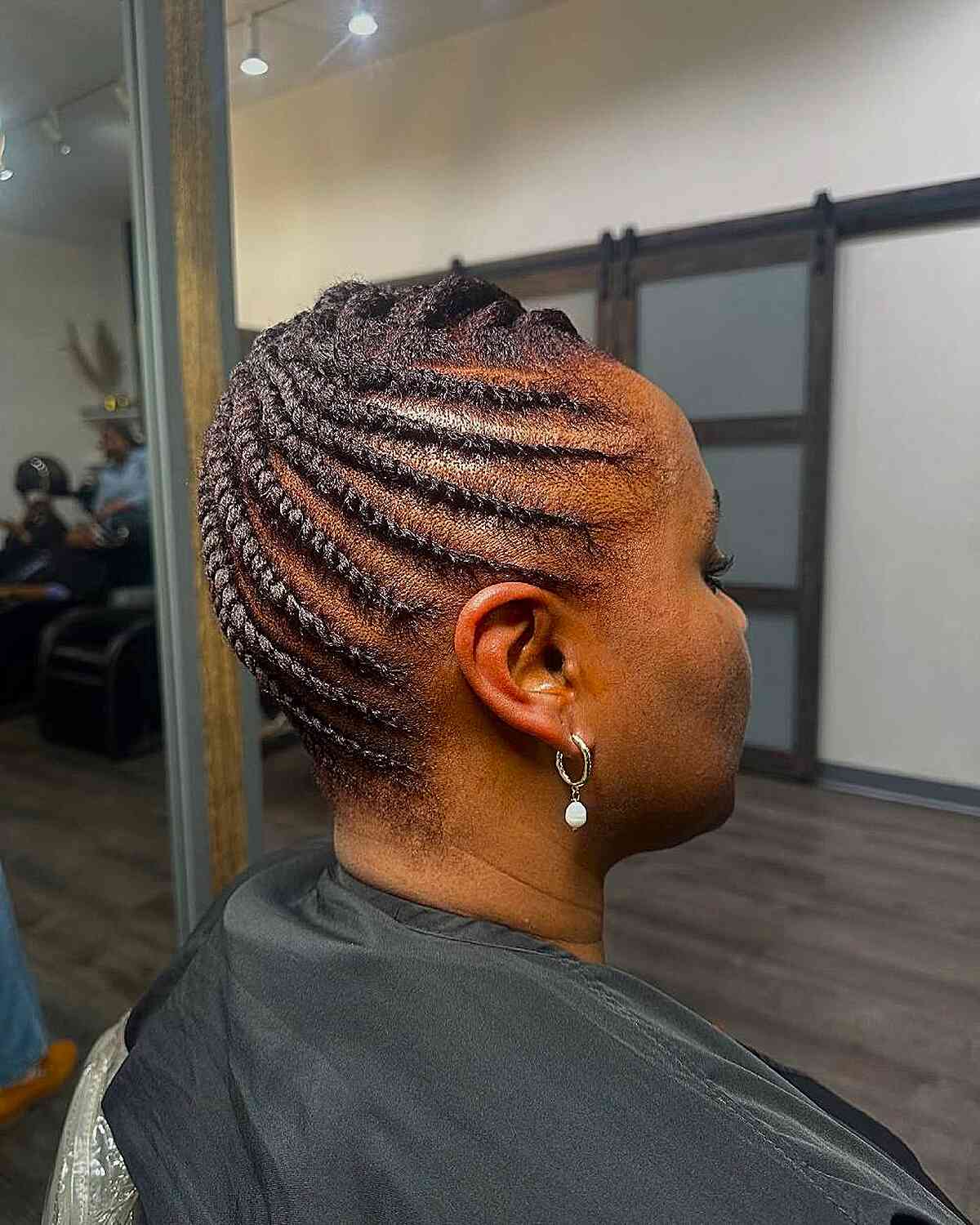 Short Dark Brown Flat Twist Braids Short Dark Brown Flat Twist Braids — Simple Braided Hairstyles Natural Hair