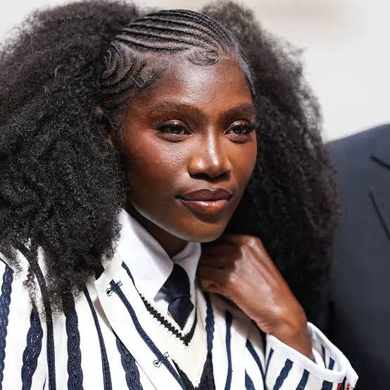 Mid-Back Cornrows With Intricate Pattern Mid-Back Cornrows With Intricate Pattern — Simple Braids for Black Women