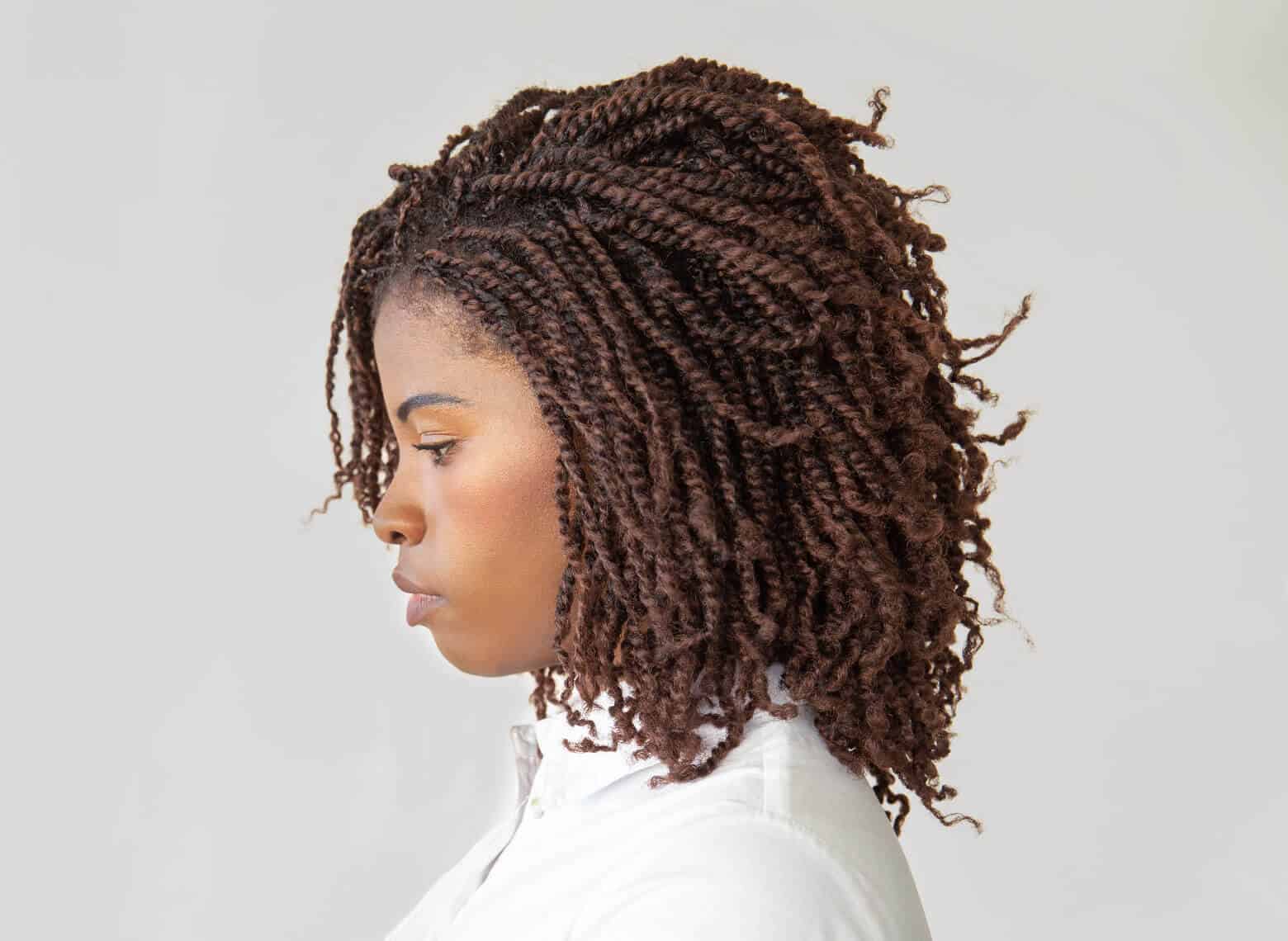 Shoulder Length Cornrows Side Part Shoulder Length Cornrows Side Part — Simple Braids for Black Women