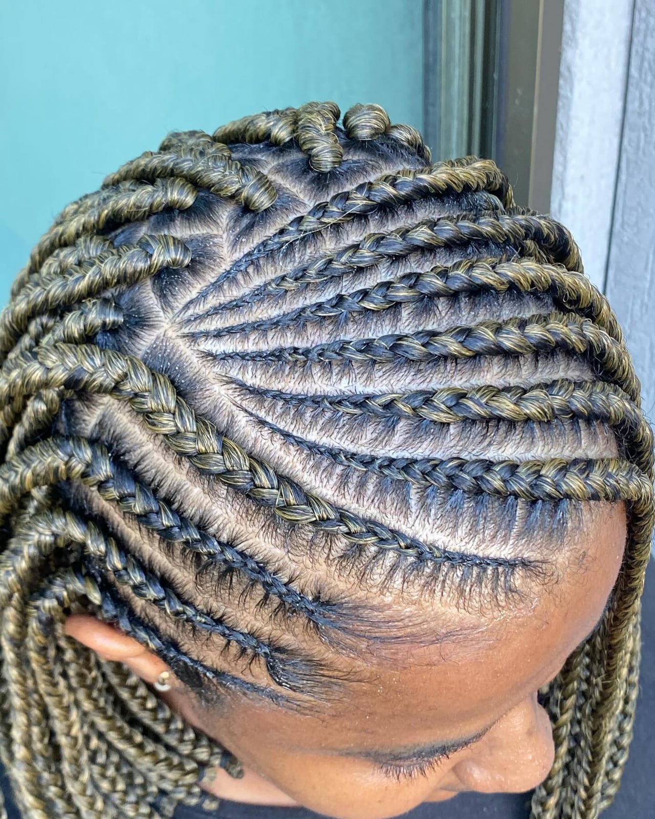 Cornrows With Blonde Highlights Dimension Cornrows With Blonde Highlights Dimension — Simple Braids for Black Women